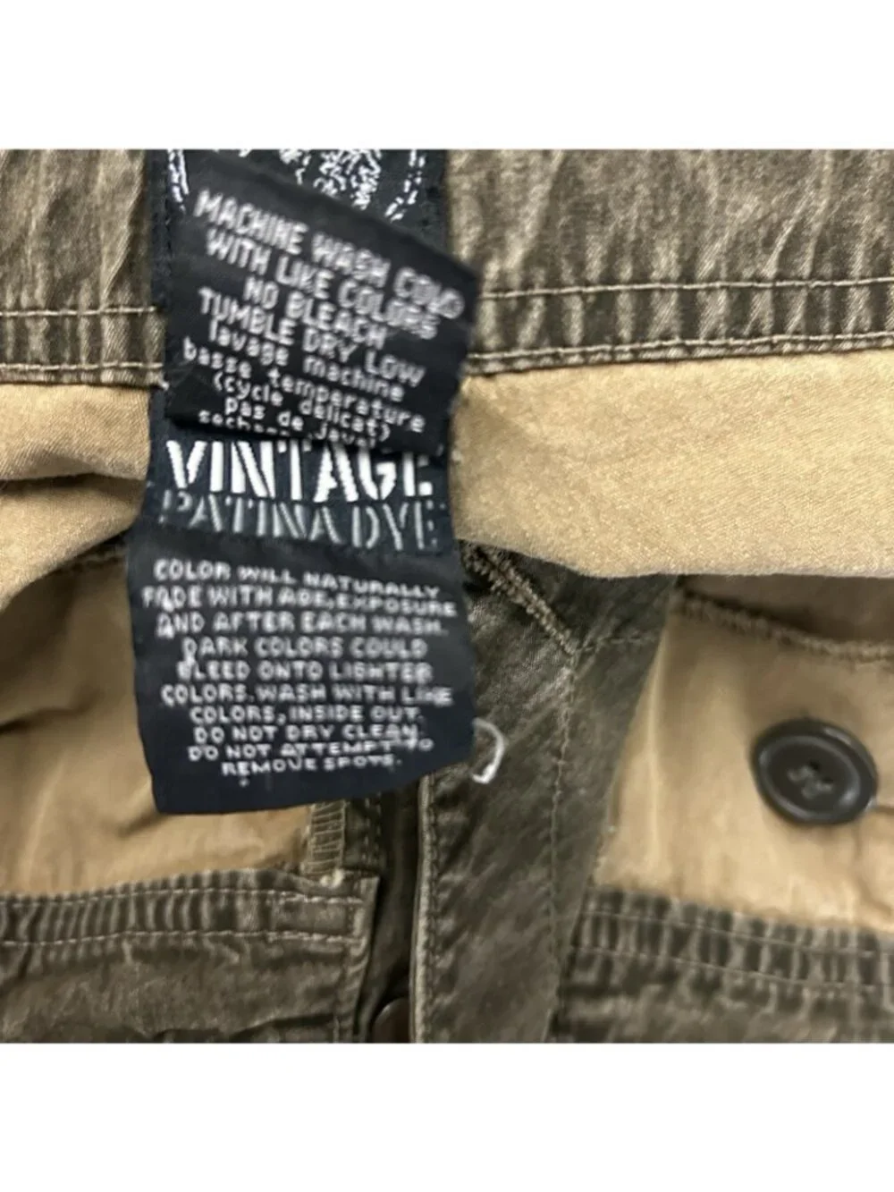 Kuhl Revolvr Pants Mens Size 38x32 Olive Green Vintage Patina Dye Outdoor Hiking - Picture 8 of 16